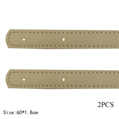 2 tk Kotirihm Eemaldatav PU-nahast käepidemega Lady õlakott DIY Asendustarvikud Käekotipaela käepidemega rihm