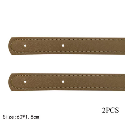 2 tk Kotirihm Eemaldatav PU-nahast käepidemega Lady õlakott DIY Asendustarvikud Käekotipaela käepidemega rihm