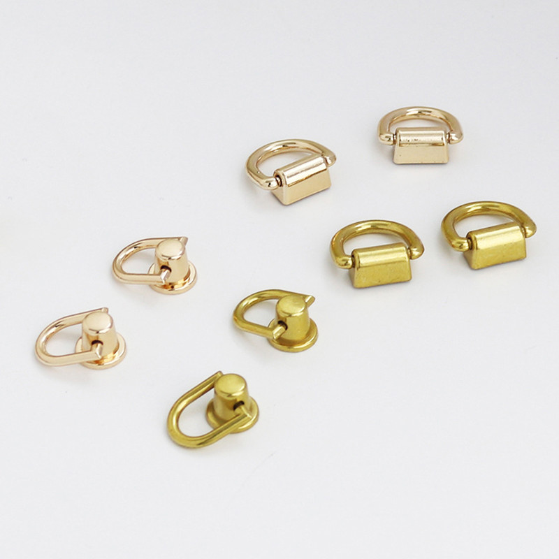 1 vnt OD žiedinis maišelio šoninis segtukas Sagtys Užsukamas rankinės grandinės rankenos Jungtis Metalinės smeigės Kniedės Nagai pasidaryk aparatūros priedai