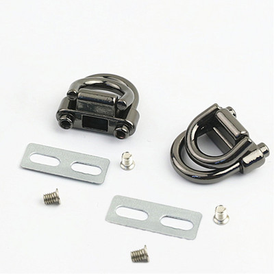 2 buc. Cataramă D, inele duble, geantă, marginea laterală, cataramă pentru agățare, închidere cu clemă metalică, curea pentru geantă, curea, mâner, parte pentru genți de umăr, accesorii