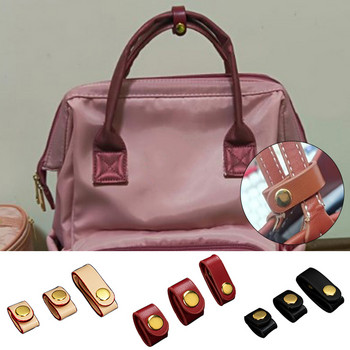 1 τεμ. Κλιπ στερέωσης με πλατύ λουρί ώμου Pu δερμάτινες λαβές σταθερή πόρπη Ρύθμιση ιμάντα τσάντας με γάντζο Ζώνες τσάντας κοντύνουν σταθερή πόρπη