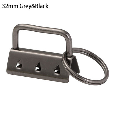 5 db 26/32 mm-es kulcstartó hardver kulcstartókkal táskacsuklókhoz, szövetszalaggal dombornyomott karkötő kulcstartó készítés