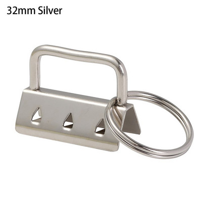 5 db 26/32 mm-es kulcstartó hardver kulcstartókkal táskacsuklókhoz, szövetszalaggal dombornyomott karkötő kulcstartó készítés