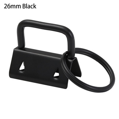 5 db 26/32 mm-es kulcstartó hardver kulcstartókkal táskacsuklókhoz, szövetszalaggal dombornyomott karkötő kulcstartó készítés