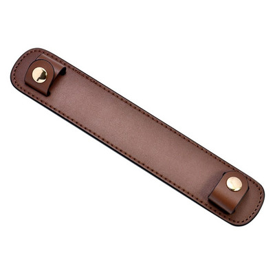 Naujas krepšio dirželis dekompresinis pečių pagalvėlės Rankenos tvirtinimo segtukas Krepšelio priedai Platus PU odinis krepšio dirželis pečių atrama