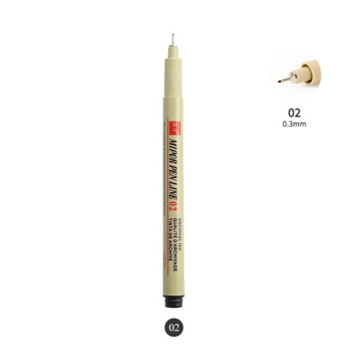 1/ 3 buc Pigment Liner Micron Pen Neelde Desen Manga Pen Penie Perie Art Markers Waterproof Fineliner Schiță Pen Papetărie