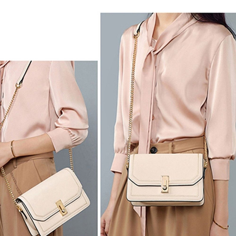 120cm Naujas Krepšys Metalinė grandinėlė PU Odiniai Krepšiai Diržai pasidaryk pats rankinės rankenos pečių dirželiai Priedai Keičiami krepšiai Rankenos