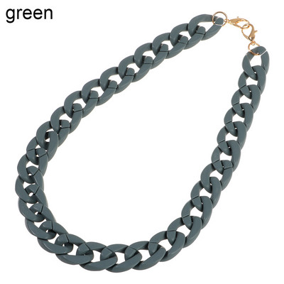 Akrilo maišelio grandinės krepšio dirželis Keičiamas išimamas krepšio priedai Spalvinga moteriška derva krepšio grandinėlė