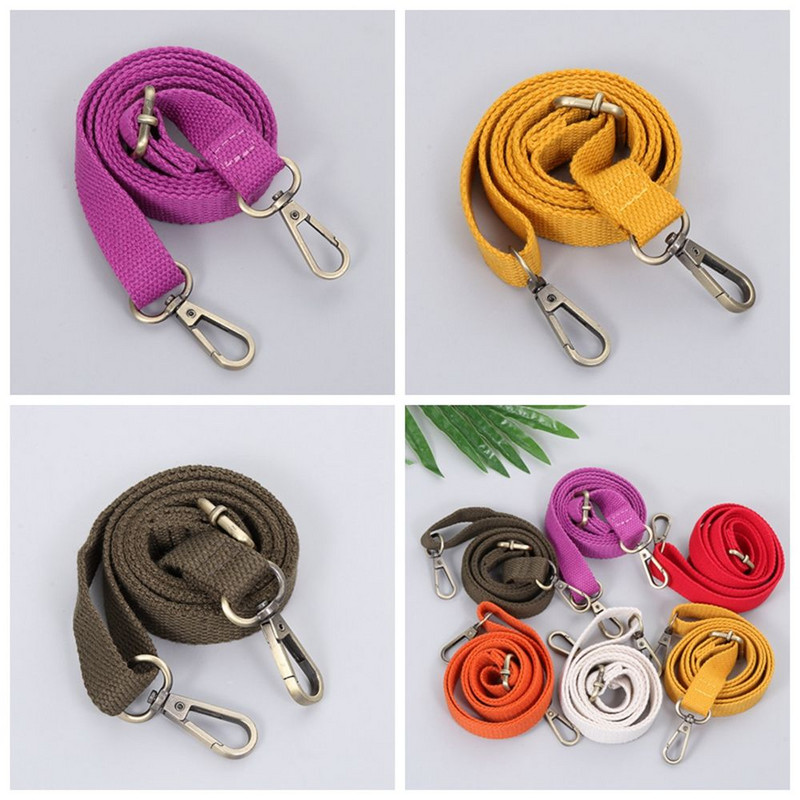 130 cm drobinio krepšio dirželis Reguliuojamas peties dirželis Aukštos kokybės krepšio keitimas Madingi saldainiai Spalvoti krepšio dirželiai Priedai