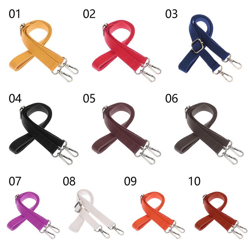 130 cm drobinio krepšio dirželis Reguliuojamas peties dirželis Aukštos kokybės krepšio keitimas Madingi saldainiai Spalvoti krepšio dirželiai Priedai