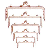 Kvadratinis blizgus auksinis bazinis metalinis piniginės rėmelis bučinio užsegimo užraktas, pasidaryk pats, krepšio priedai 8,5/10,5/12,5/15/18/20,5 CM krepšio rėmo sagtis