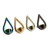 Madinga Krepšys Dalys Rankinė Pečių Krepšys Twist Spynos Vandens lašeliai Forma Metalinės Sagtys Pasukamas Užraktas