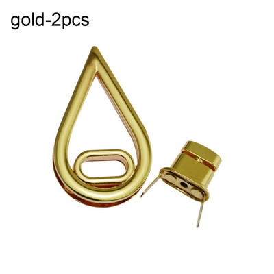 Madinga Krepšys Dalys Rankinė Pečių Krepšys Twist Spynos Vandens lašeliai Forma Metalinės Sagtys Pasukamas Užraktas