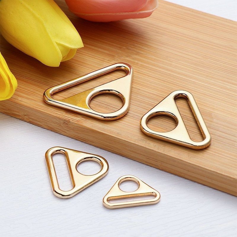 8 vnt. 25 mm metalinio krepšio sagtis, pastorintas trikampis O Dee žiedas, sagtis, kilpa, odinė rankinė, rankinė, piniginė, dirželis, dirželis, šuns apykaklės grandinė