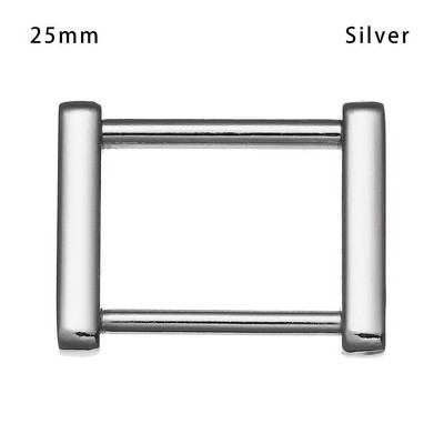 13/20/25 mm nuimamas atviras stačiakampis sraigtiniai žiedai sagties dirželio jungtis odiniam rankinio krepšio dirželio diržo rankenos pečių juosta