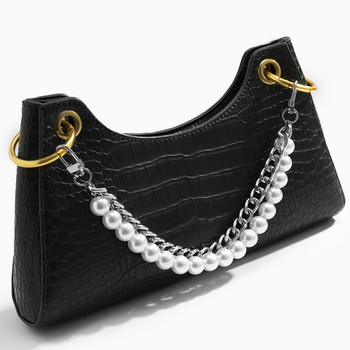 Απομίμηση Pearl Chain Μικτές αλυσίδες με χάντρες Κινητό τηλέφωνο Lanyard Bag Αξεσουάρ Τσάντα λουράκι Τσάντες Λαβή 2022 New Chains Bag
