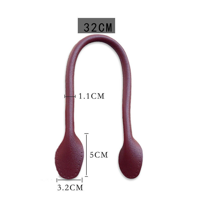 2db Új 32cm-es Pu bőr válltáska pánt táska fogantyúk barkács csere pénztárca fogantyúk kézitáskákhoz övek pántok táska tartozékok