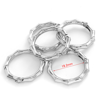 5 kom./lot 25 mm metalne opružne kopče u obliku srca, karabiner, privjesak, kopče za torbu, kuka, kopče, lanac za pse, konektor, dodaci