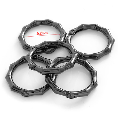 5 kom./lot 25 mm metalne opružne kopče u obliku srca, karabiner, privjesak, kopče za torbu, kuka, kopče, lanac za pse, konektor, dodaci