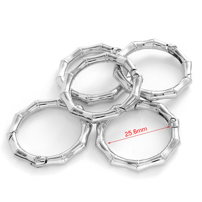 5 kom./lot 25 mm metalne opružne kopče u obliku srca, karabiner, privjesak, kopče za torbu, kuka, kopče, lanac za pse, konektor, dodaci