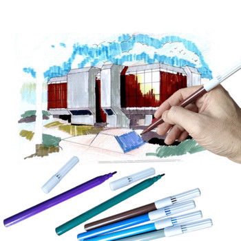 Art Mark Painting Watercolor Pen 12 цвята 18 цвята 24 цвята Детска акварелна писалка Училищни канцеларски материали