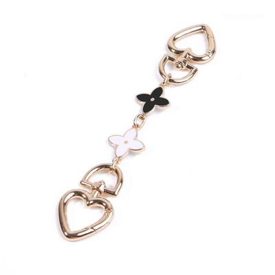 Удължител за каишка за верига за чанта Сърцевидна висяща резервна верига за чанта Съединител, ръчна чанта, удължител за чанта, верига, чанта, аксесоари