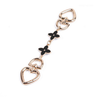 Удължител за каишка за верига за чанта Сърцевидна висяща резервна верига за чанта Съединител, ръчна чанта, удължител за чанта, верига, чанта, аксесоари