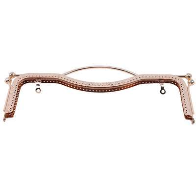 LKEEP 1 бр. Портмоне за монети Чанта с целувка Закопчалка Метална арка Рамка Ръчно Направи си сам Craft 27 см Аксесоари за части за чанта