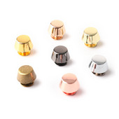 4PCS шпилка за пирони с метална кофа във формата на винт, задни нитове, шипове за облекло, кожен занаятчийски колан Декоративни части за портфейл 11 мм