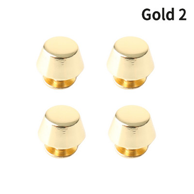 4PCS шпилка за пирони с метална кофа във формата на винт, задни нитове, шипове за облекло, кожен занаятчийски колан Декоративни части за портфейл 11 мм