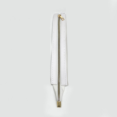 30CM Издръжлива, лесна за издърпване чанта с цип Персонализиран DIY цип за тъкана чанта Хардуер PU кожена чанта с цип Аксесоари за чанти