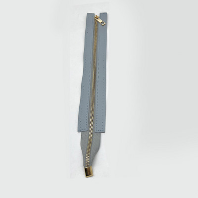 30CM Издръжлива, лесна за издърпване чанта с цип Персонализиран DIY цип за тъкана чанта Хардуер PU кожена чанта с цип Аксесоари за чанти