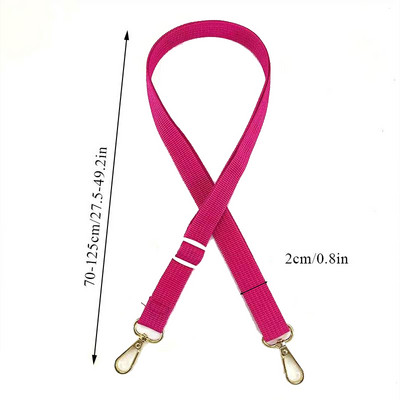 130CM найлонови черни чанти с каишка през рамо презрамка за чанта колани за чанти регулируеми резервни дръжки за чанти аксесоари за чанти 2022