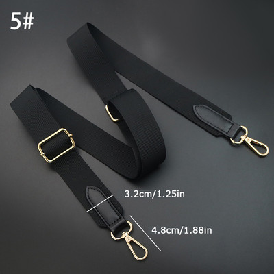 130CM найлонови черни чанти с каишка през рамо презрамка за чанта колани за чанти регулируеми резервни дръжки за чанти аксесоари за чанти 2022