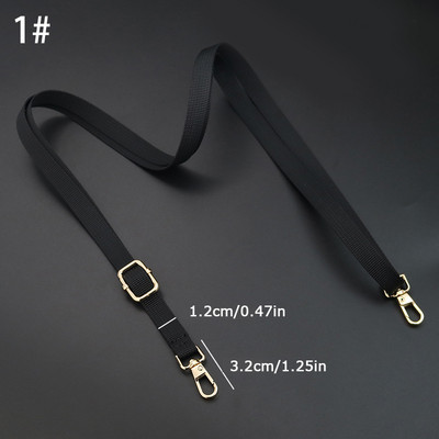 130CM найлонови черни чанти с каишка през рамо презрамка за чанта колани за чанти регулируеми резервни дръжки за чанти аксесоари за чанти 2022