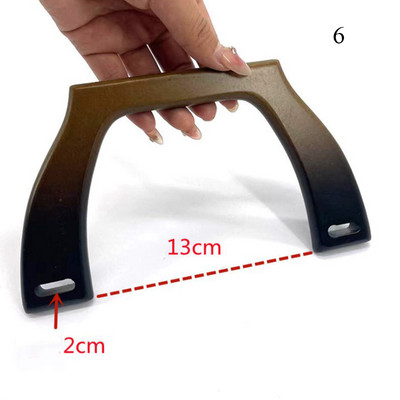 Различни форми Дървени дръжки за чанти за ръчна чанта Тъкани дръжки за чанти Аксесоари за чанти Дръжки за чанти Аксесоари за багаж Резервни дръжки