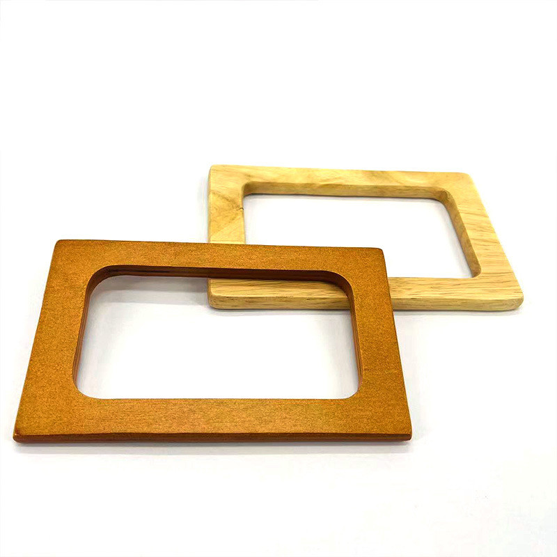 Įvairių formų medinių krepšių rankenos rankinėms Austi krepšio rankenos krepšio priedai lagaminų rankenos priedai Keičiamos rankenos