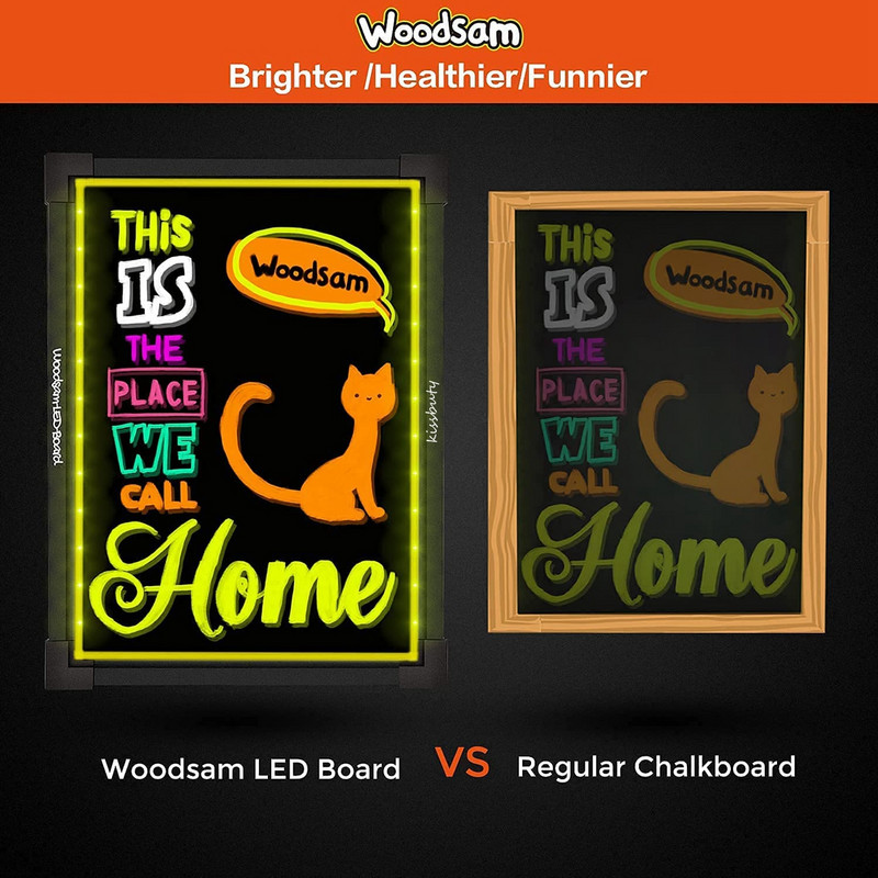 12 бр. Цветен маркер за изкуство, Неонови химикалки с течно мастило, за мигаща LED осветена писалка за дъска, Бяла дъска, Табло за съобщения в менюто, Стъкло