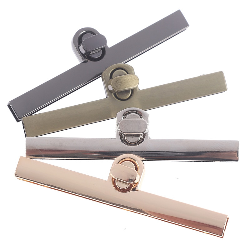 1 бр. Нова ретро чанта Метална закопчалка Завъртете ключалки Завъртете бутон за Направи си сам аксесоари за чанти