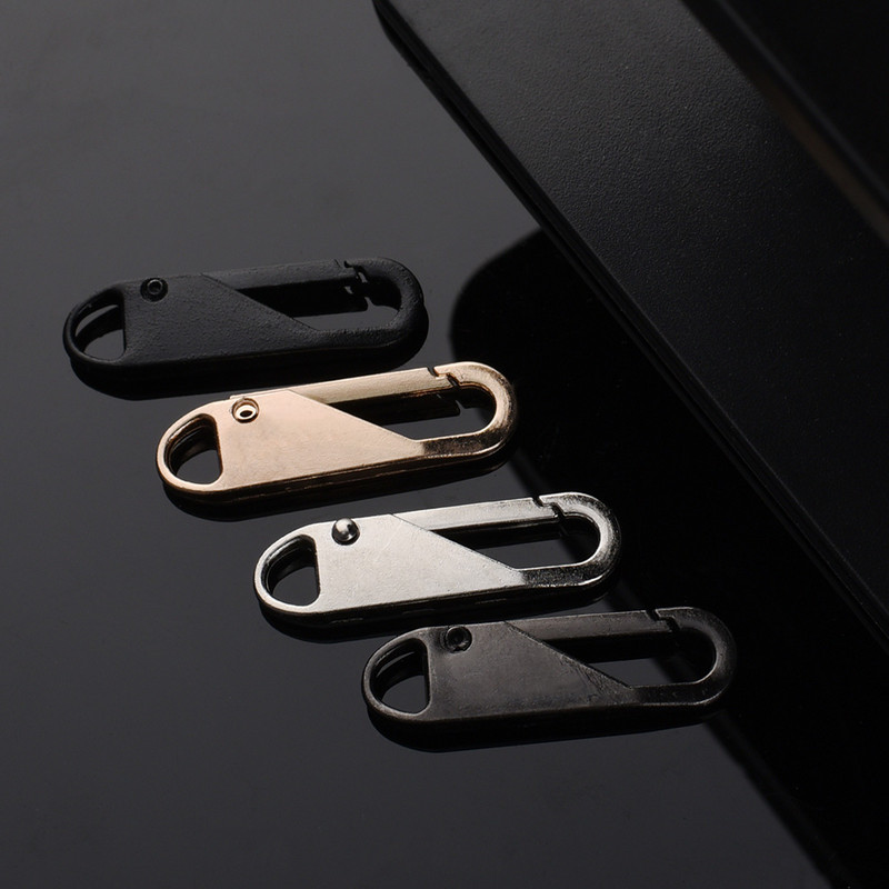 4vnt Fashion Metalinis užtrauktuko slankiklis drabužiams Užtrauktuko taisymo rinkinys Užtrauktuko traukimas užtrauktuko slankikliui Siuvimo priedai Siuvimo rinkiniai Užtrauktukas