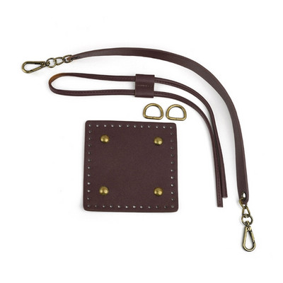 Кофа Аксесоари за ремонт на портмоне Основа за чанта Дръжка и комплект за дърпане Направи си сам тъкана чанта