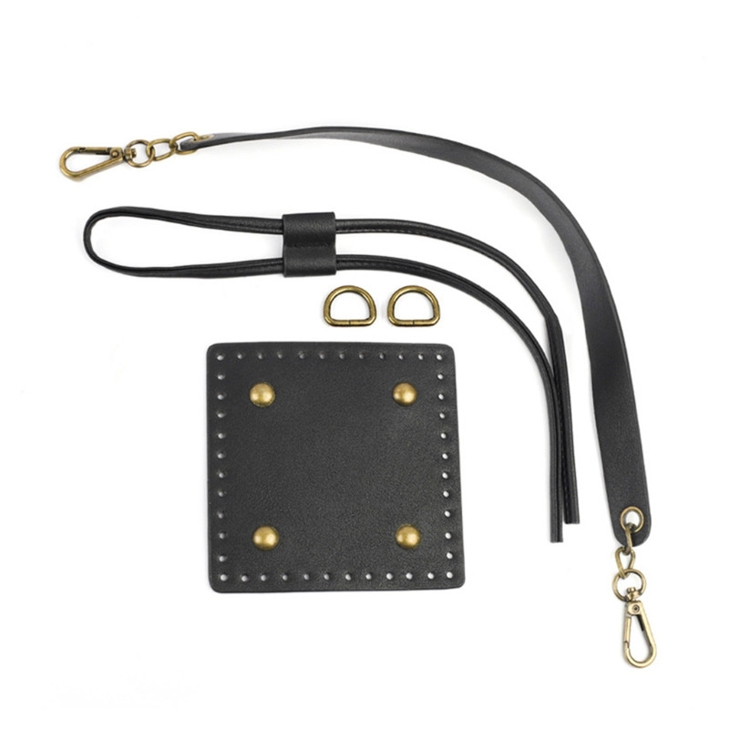 Кофа Аксесоари за ремонт на портмоне Основа за чанта Дръжка и комплект за дърпане Направи си сам тъкана чанта