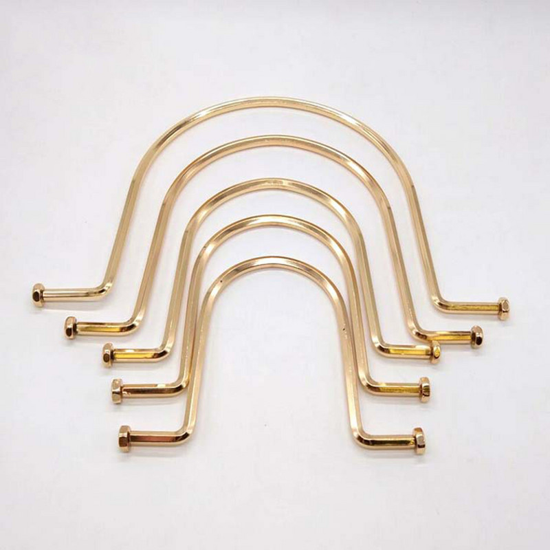 2 vnt rankena U formos rankinės rankena Prašmatnus mados krepšio priedai Rankinės rankena U formos rankinės rankena rankinės rankena