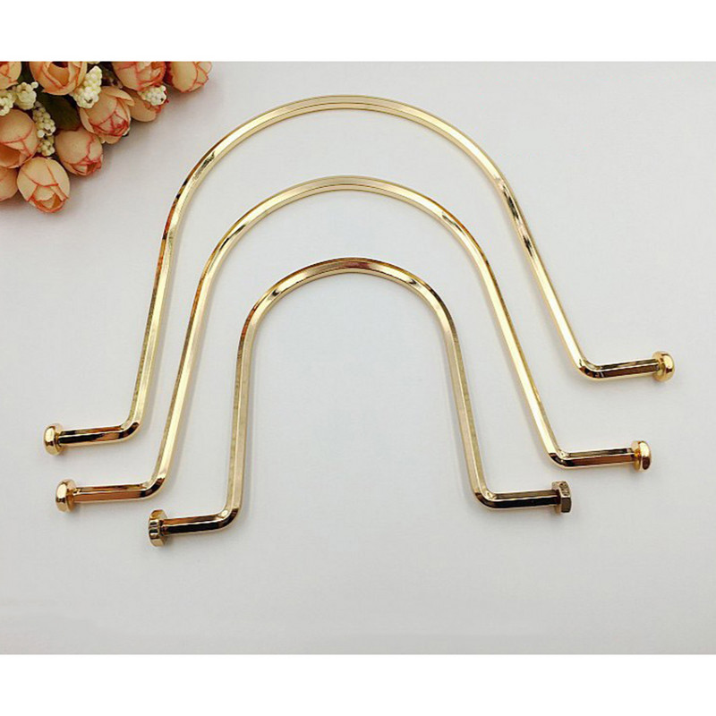 2 vnt rankena U formos rankinės rankena Prašmatnus mados krepšio priedai Rankinės rankena U formos rankinės rankena rankinės rankena