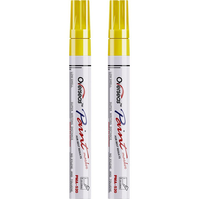 Dažų žymeklis 4,0 mm vidutinis antgalis, niekada neišblunkantis Greitai džiūstantis, nuolatinis žymeklis Alyvinio pagrindo vandeniui atsparus dažų žymeklio rašiklio rinkinys, skirtas uolų tapybai