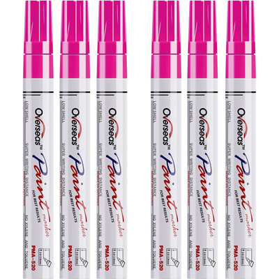 Dažų žymeklis 4,0 mm vidutinis antgalis, niekada neišblunkantis Greitai džiūstantis, nuolatinis žymeklis Alyvinio pagrindo vandeniui atsparus dažų žymeklio rašiklio rinkinys, skirtas uolų tapybai