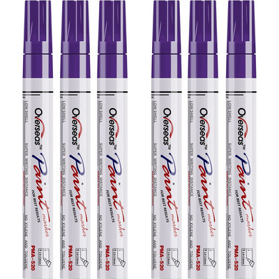 Dažų žymeklis 4,0 mm vidutinis antgalis, niekada neišblunkantis Greitai džiūstantis, nuolatinis žymeklis Alyvinio pagrindo vandeniui atsparus dažų žymeklio rašiklio rinkinys, skirtas uolų tapybai