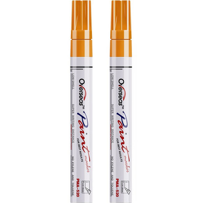 Dažų žymeklis 4,0 mm vidutinis antgalis, niekada neišblunkantis Greitai džiūstantis, nuolatinis žymeklis Alyvinio pagrindo vandeniui atsparus dažų žymeklio rašiklio rinkinys, skirtas uolų tapybai