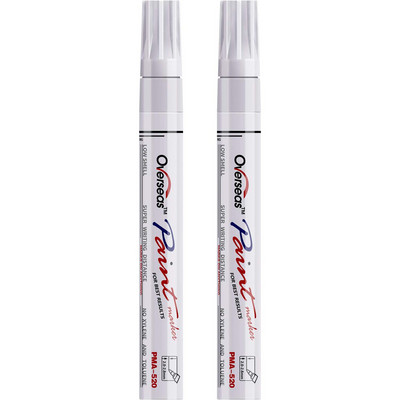 Dažų žymeklis 4,0 mm vidutinis antgalis, niekada neišblunkantis Greitai džiūstantis, nuolatinis žymeklis Alyvinio pagrindo vandeniui atsparus dažų žymeklio rašiklio rinkinys, skirtas uolų tapybai