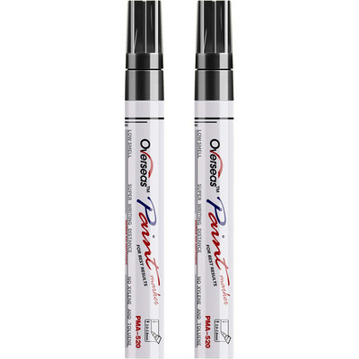 Dažų žymeklis 4,0 mm vidutinis antgalis, niekada neišblunkantis Greitai džiūstantis, nuolatinis žymeklis Alyvinio pagrindo vandeniui atsparus dažų žymeklio rašiklio rinkinys, skirtas uolų tapybai